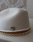 Silver Playing Cards Hat Pin