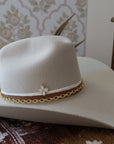 Stone Flower Hat Pin