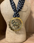 Horse with Polka Dot Scarf