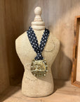 Brufen Pendant with Polka Dot Scarf