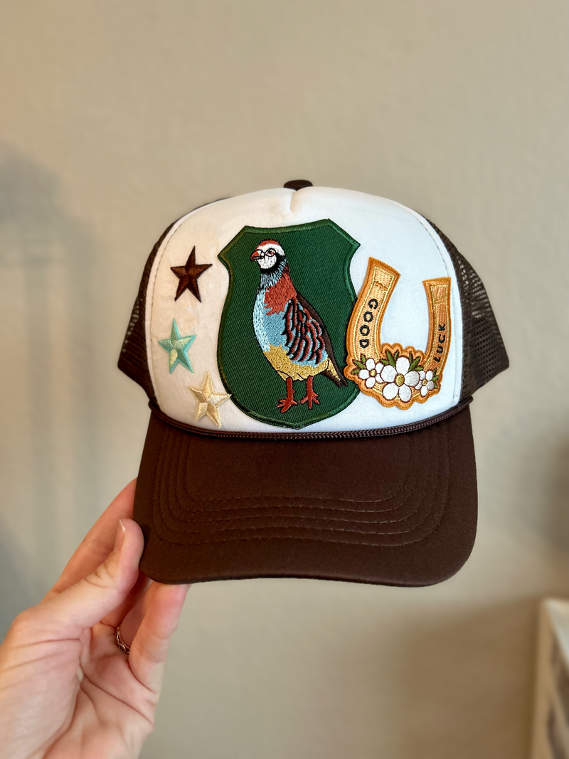 Pheasant Patched Hat