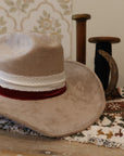 Dark Red Fabric Band