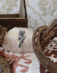 Silver Lightening Bolt Hat Pin