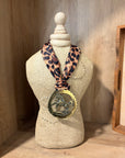 Horse with Cheetah Scarf