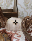 Stone Flower Hat Pin