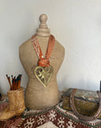 Heart with Orange Scarf
