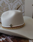 Stone Flower Hat Pin