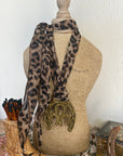 3 Horseshoes in Horseshoe 2 with Cheetah Scarf