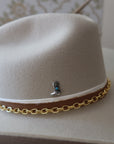 Silver Boot Hat Pin