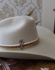 Silver Lightening Bolt Hat Pin