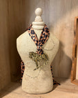 Horse with Cheetah Scarf