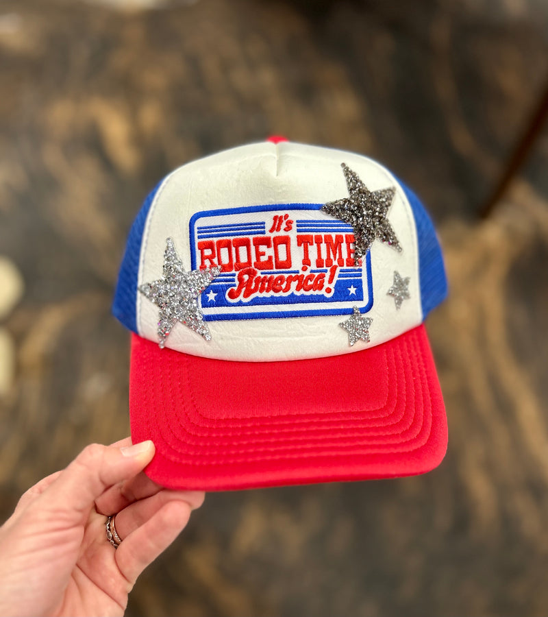 Rodeo Time Patched Hat
