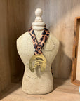 Horse Shoe with Cheetah Scarf