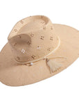 Lena Flat Brim Straw