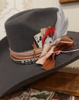 Gold Beaded Hat Chain