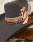 Gold Beaded Hat Chain