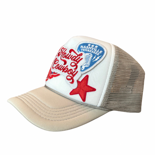 Howdy Patched Trucker Hat