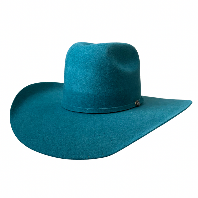 Montana Cowboy Hat (Deep Teal)