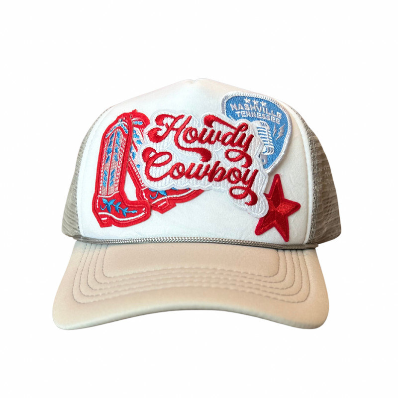 Howdy Patched Trucker Hat