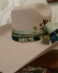 Thin Gold Beaded Hat Chain