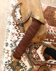 Dark Brown Fabric Band