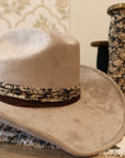 Dark Brown Fabric Band