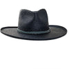 Hampton Pencil Brim Straw (Navy)