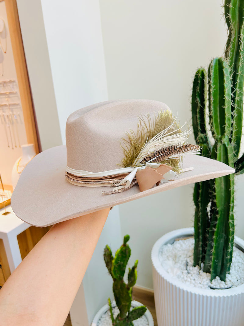 Ryder Cowboy Hat (Beige)